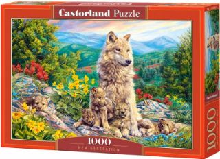 Obrázek z Puzzle vlk 1000 dílků 